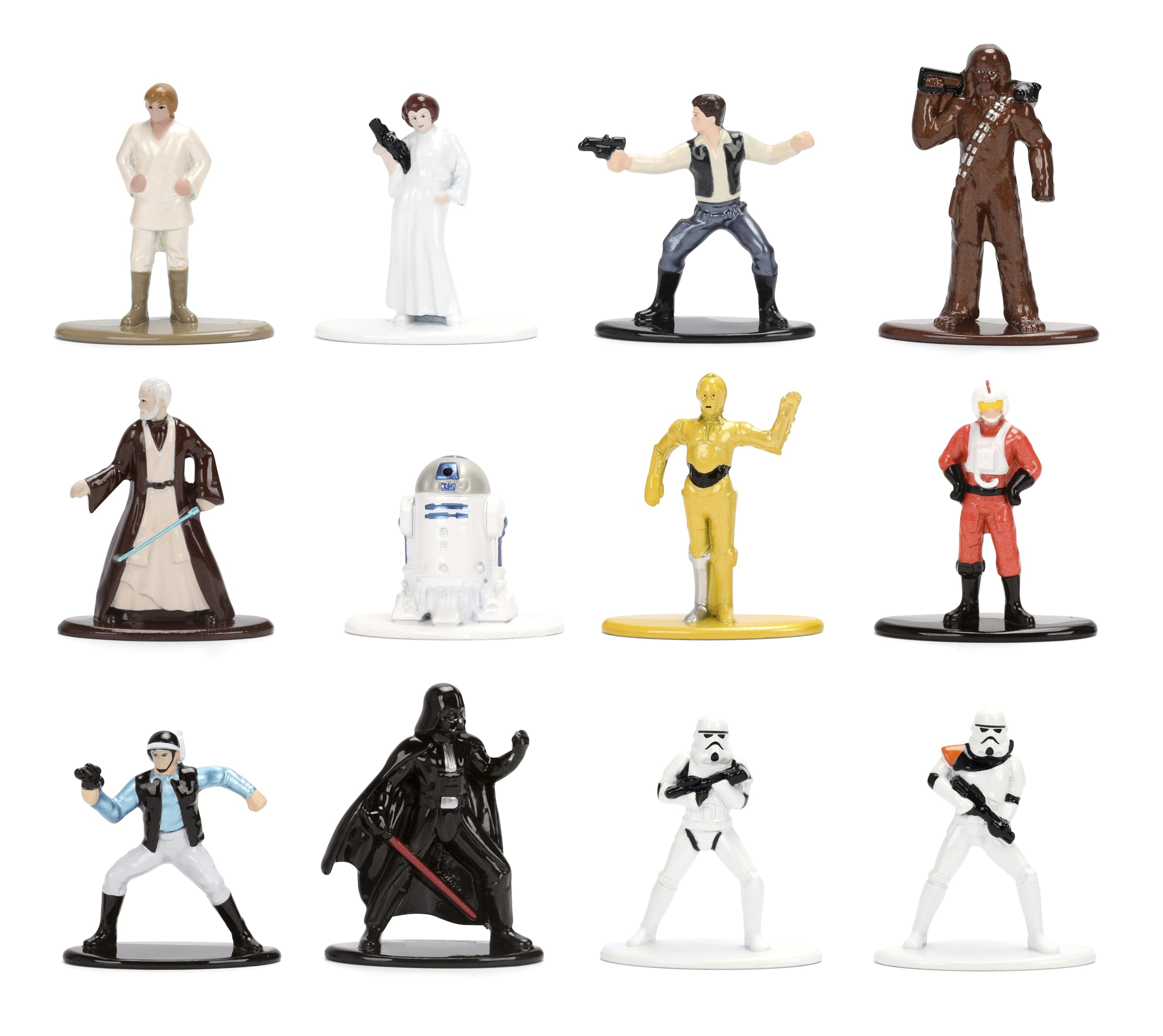 Amazon.com: Jada Star Wars Nano Metalfigs 12-Pack – Series 1 Toys